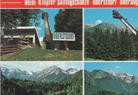 Heini-Klopfer-Skiflugschanze, Oberstdorf - 1973 Heini-Klopfer-Skiflugschanze, Oberstdorf - 1973