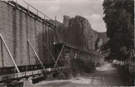 Bad Münster am Stein - Saline und Rheingrafenstein - ca. 1960 Bad Münster am Stein - Saline und Rheingrafenstein - ca. 1960