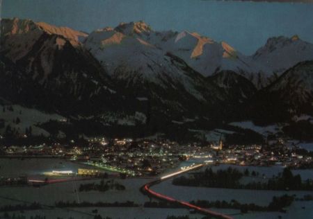Oberstdorf - mit Riffenkopf - 1984 Oberstdorf - mit Riffenkopf - 1984