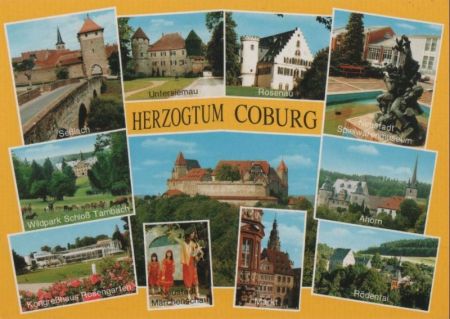 Coburg - Herzogtum - ca. 1985 Coburg - Herzogtum - ca. 1985