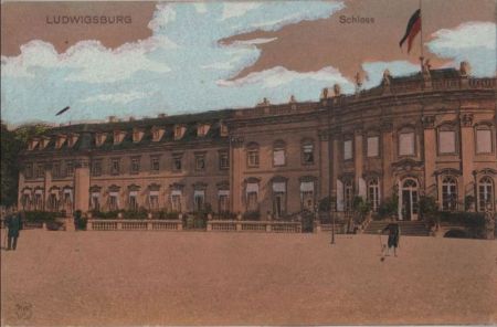 Ludwigsburg - Schloss - ca. 1925 Ludwigsburg - Schloss - ca. 1925