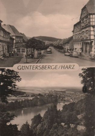 Güntersberge - 2 Teilbilder - 1965 Güntersberge - 2 Teilbilder - 1965