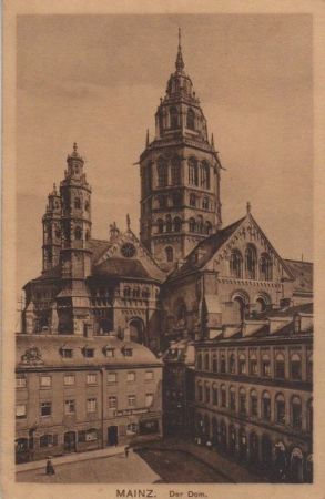 Mainz - Dom - 1919 Mainz - Dom - 1919