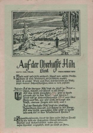 Oberhofen - mit Liedtext - ca. 1955 Oberhofen - mit Liedtext - ca. 1955