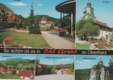 Bad Grund (Harz) - u.a. Mütter-Genesungsheim - ca. 1985 Bad Grund (Harz) - u.a. Mütter-Genesungsheim - ca. 1985