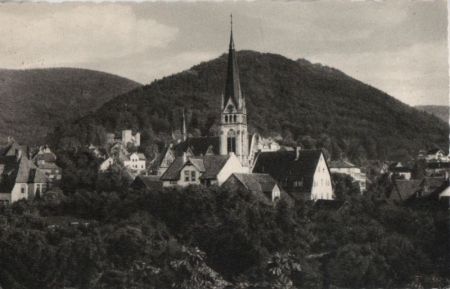 Bad Harzburg - mit Burgberg - 1958 Bad Harzburg - mit Burgberg - 1958