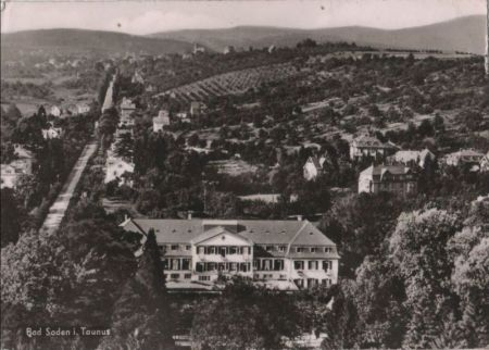 Bad Soden - Blick auf das Kurhaus - ca. 1960 Bad Soden - Blick auf das Kurhaus - ca. 1960
