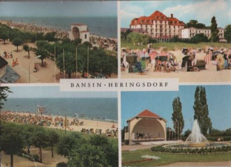Heringsdorf-Bansin - u.a. Musikpavillon - ca. 1975 Heringsdorf-Bansin - u.a. Musikpavillon - ca. 1975