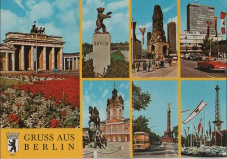 Berlin, Westteil - 7 Teilbilder - ca. 1980 Berlin, Westteil - 7 Teilbilder - ca. 1980