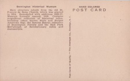 Bennington - USA - Historical Museum Bennington - USA - Historical Museum