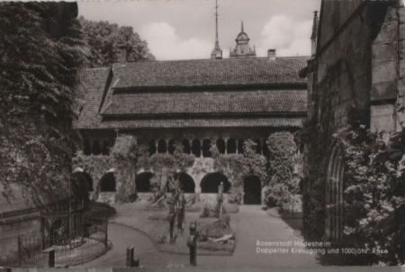 Hildesheim - Doppelter Kreuzgang - ca. 1955 Hildesheim - Doppelter Kreuzgang - ca. 1955