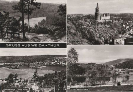 Weida - u.a. Jugendherberge Philipp Müller - 1984 Weida - u.a. Jugendherberge Philipp Müller - 1984