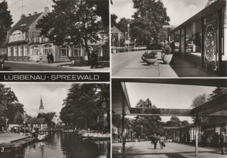 Lübbenau - u.a. Hafen - 1981 Lübbenau - u.a. Hafen - 1981
