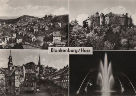 Blankenburg - mit 4 Bildern - 1978 Blankenburg - mit 4 Bildern - 1978