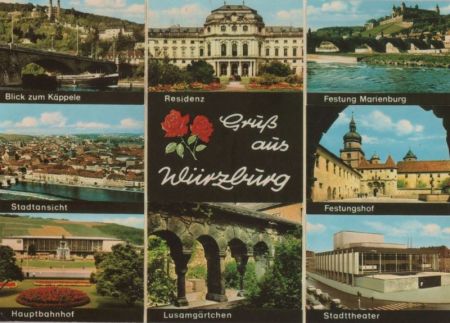 Würzburg - u.a. Residenz - 1984 Würzburg - u.a. Residenz - 1984