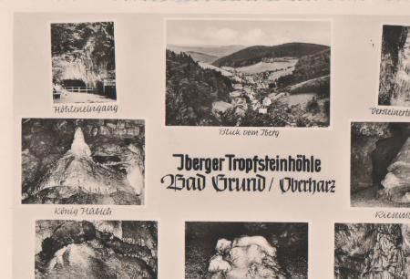 Bad Grund - Tropfsteinhöhle Iberg - ca. 1955 Bad Grund - Tropfsteinhöhle Iberg - ca. 1955