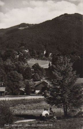 Bad Heilbrunn - mit Stallauer Eck - 1966 Bad Heilbrunn - mit Stallauer Eck - 1966