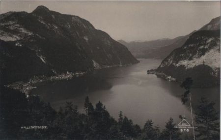 Österreich - Hallstätter See - ca. 1955 Österreich - Hallstätter See - ca. 1955