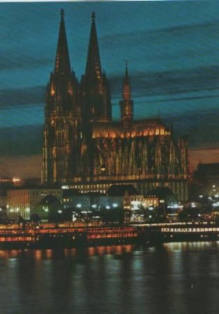 Köln - Dom abends - ca. 1985 Köln - Dom abends - ca. 1985