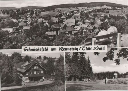 Schmiedeberg - 3 Teilbilder - 1983 Schmiedeberg - 3 Teilbilder - 1983