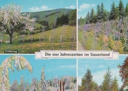 Winterberg - 4 Jahreszeiten im Sauerland - ca. 1975 Winterberg - 4 Jahreszeiten im Sauerland - ca. 1975