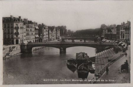 Frankreich - Bayonne - Le Pont Marengo - ca. 1950 Frankreich - Bayonne - Le Pont Marengo - ca. 1950