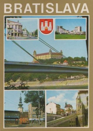 Slowakei - Bratislava - u.a. Budova Univerzity - ca. 1980 Slowakei - Bratislava - u.a. Budova Univerzity - ca. 1980