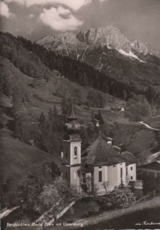 Berchtesgaden-Maria Gern - Bergkirchlein - 1964 Berchtesgaden-Maria Gern - Bergkirchlein - 1964