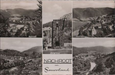 Nachrodt - mit 5 Bildern - 1962 Nachrodt - mit 5 Bildern - 1962