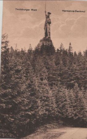 Hermannsdenkmal bei Hiddesen - ca. 1930 Hermannsdenkmal bei Hiddesen - ca. 1930