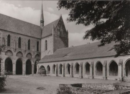 Chorin - Kloster, Innenhof - 1981 Chorin - Kloster, Innenhof - 1981