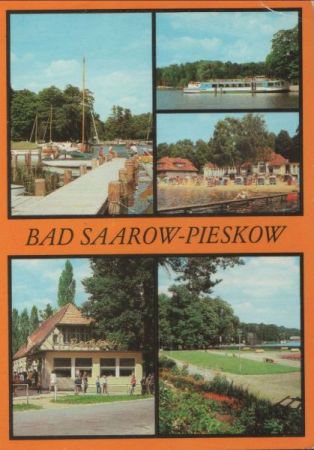 Bad Saarow-Pieskow - u.a. Bootsanlegestelle - 1989 Bad Saarow-Pieskow - u.a. Bootsanlegestelle - 1989