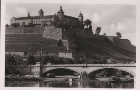 Würzburg - Feste Marienberg - ca. 1960 Würzburg - Feste Marienberg - ca. 1960