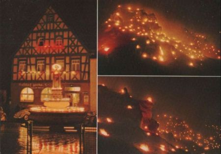 Pottenstein - Illumination bei Anbetungsbeschluss Pottenstein - Illumination bei Anbetungsbeschluss