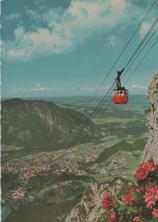 Bad Reichenhall - Predigtstuhlseilbahn - 1967 Bad Reichenhall - Predigtstuhlseilbahn - 1967