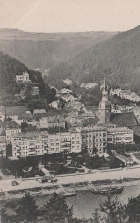 Bad Schandau - Sächs. Schweiz - Schandau - Totalansicht - ca. 1925 Bad Schandau - Sächs. Schweiz - Schandau - Totalansicht - ca. 1925