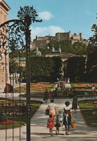 Österreich - Salzburg - Mirabellgarten - 1982 Österreich - Salzburg - Mirabellgarten - 1982