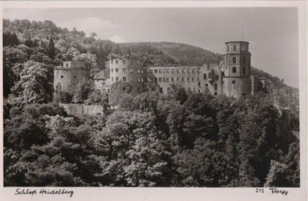 Heidelberg - Schloß - 1953 Heidelberg - Schloß - 1953