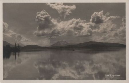 Schweiz - Zugersee - ca. 1955 Schweiz - Zugersee - ca. 1955