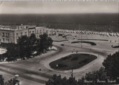 Italien - Rimini - Piazza Tripoli - 1953 Italien - Rimini - Piazza Tripoli - 1953