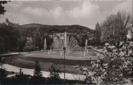 Bad Kissingen - Rosengarten - 1960 Bad Kissingen - Rosengarten - 1960