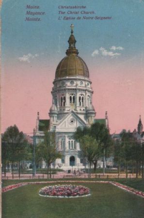 Mainz - Christuskirche - 1924 Mainz - Christuskirche - 1924