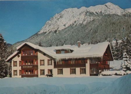 Oberstdorf - Gästehaus Besler - 1983 Oberstdorf - Gästehaus Besler - 1983