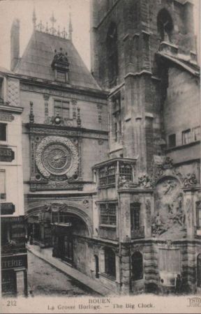 Frankreich - Rouen - La Grosse Horloge - ca. 1935 Frankreich - Rouen - La Grosse Horloge - ca. 1935