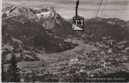 Garmisch-Partenkirchen - Wankbahn - 1964 Garmisch-Partenkirchen - Wankbahn - 1964