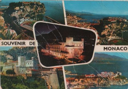 Monaco - Monaco - 5 Teilbilder - 1967 Monaco - Monaco - 5 Teilbilder - 1967
