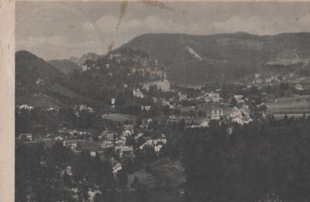 Oybin - Blick von Ludwigshöhe - 1924 Oybin - Blick von Ludwigshöhe - 1924