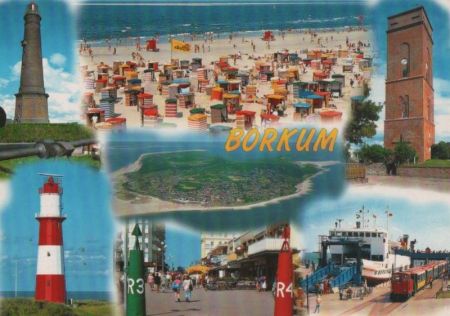 Borkum - 7 Teilbilder - ca. 2000 Borkum - 7 Teilbilder - ca. 2000