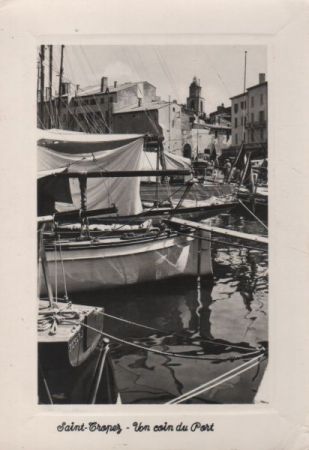 Frankreich - Saint-Tropez - Un coin du Port - ca. 1960 Frankreich - Saint-Tropez - Un coin du Port - ca. 1960