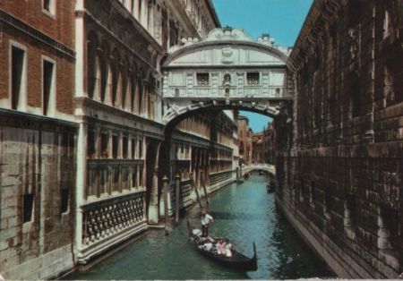 Italien - Venedig - Ponte dei Sospiri - 1969 Italien - Venedig - Ponte dei Sospiri - 1969